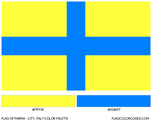 Parma Flag Color Palette