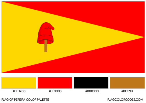 Pereira Flag Color Palette