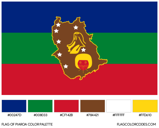 Piaroa Flag Color Palette