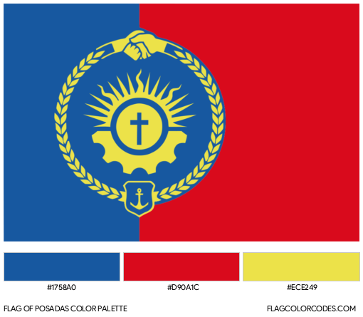 Posadas Flag Color Palette