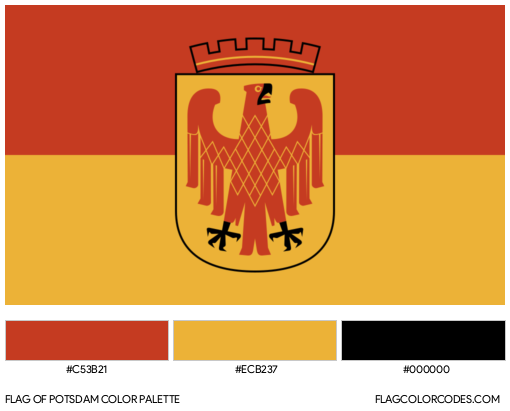Potsdam Flag Color Palette