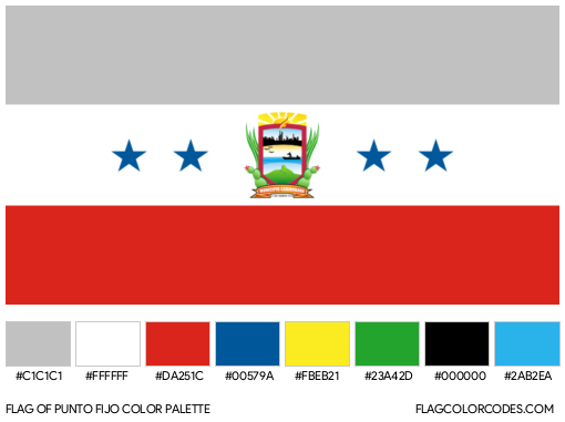 Punto Fijo Flag Color Palette