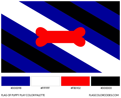 Puppy Play Flag Color Palette