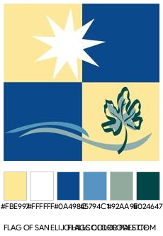 San Elijo Hills Flag Color Palette