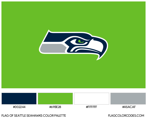 Seattle Seahawks Flag Color Palette