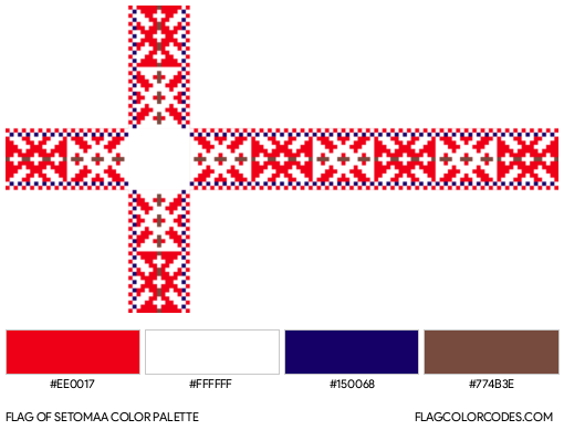 Setomaa Flag Color Palette