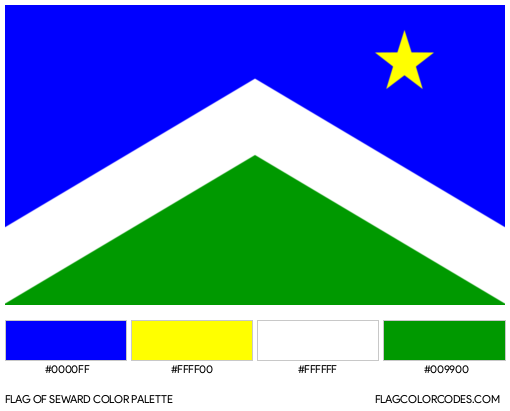 Seward Flag Color Palette