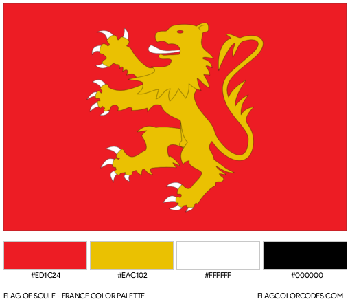 Soule Flag Color Palette