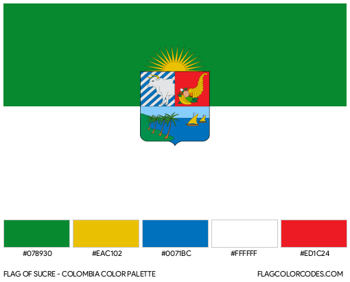 Sucre Flag Color Palette
