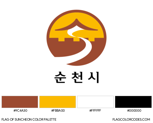 Suncheon Flag Color Palette