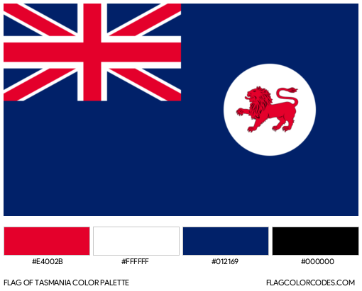 Tasmania Flag Color Palette