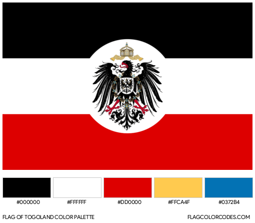 Togoland Flag Color Palette