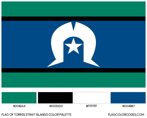 Torres Strait Islands Flag Color Palette