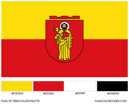 Trier Flag Color Palette