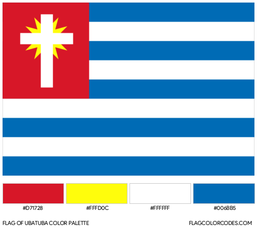 Ubatuba Flag Color Palette