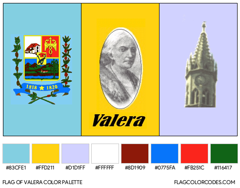 Valera Flag Color Palette