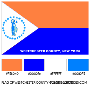 Westchester County Flag Color Palette