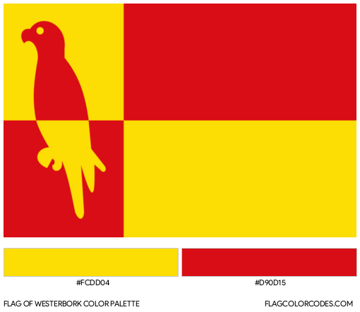 Westerbork Flag Color Palette