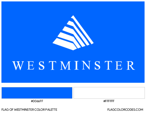 Westminster Flag Color Palette
