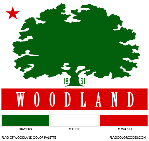 Woodland Flag Color Palette