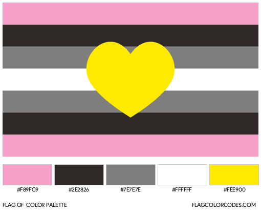 Queerplatonic Flag Color Palette