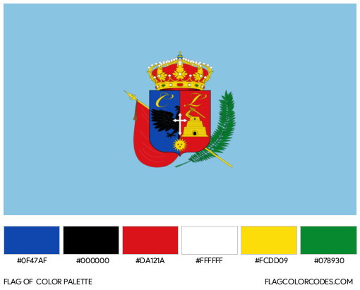 Cajamarca Flag Color Palette