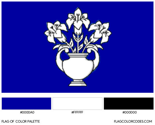 Dundee Flag Color Palette