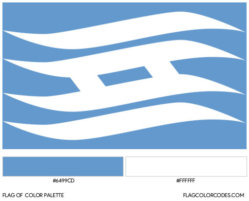 Hyogo Flag Color Palette