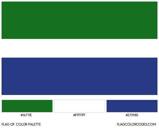 Livonians Flag Color Palette