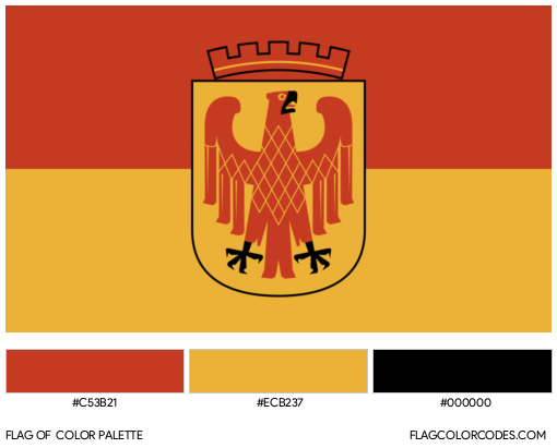 Potsdam Flag Color Palette