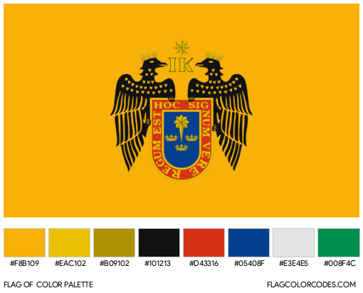 Lima Flag Color Palette