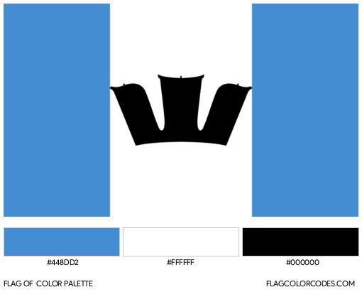 Rennell and Bellona Province Flag Color Palette