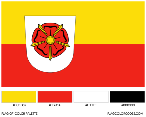 Lippe Flag Color Palette