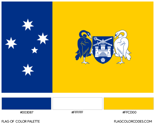 Australian Capital Territory Flag Color Palette