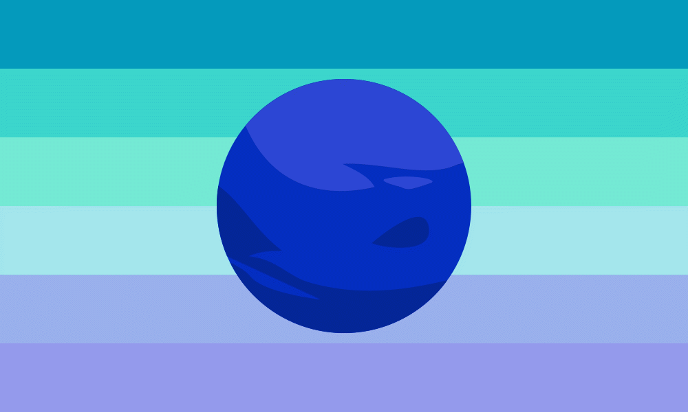 Alternate Neptunic flag color codes
