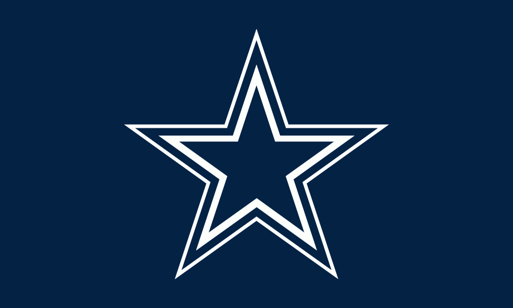 Dallas Cowboys flag color codes