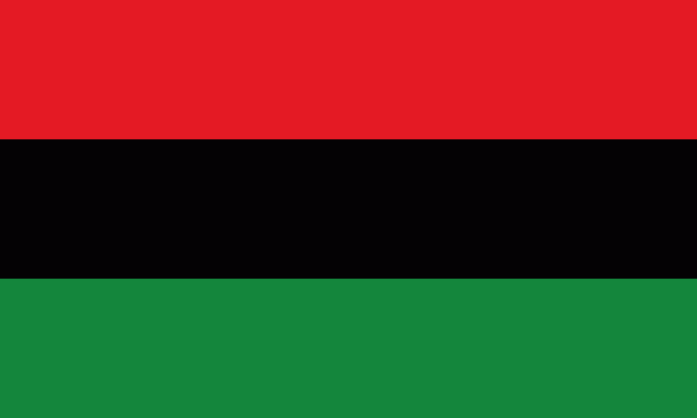 Pan-African flag color